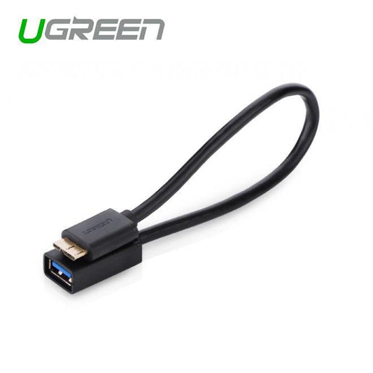UGREEN Micro USB 3.0 OTG Cable For Samsung Note 3/S4/S5 - Black (10816).