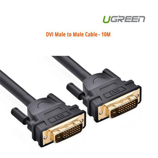 UGREEN DVI Male to Male Cable 10M (11609).