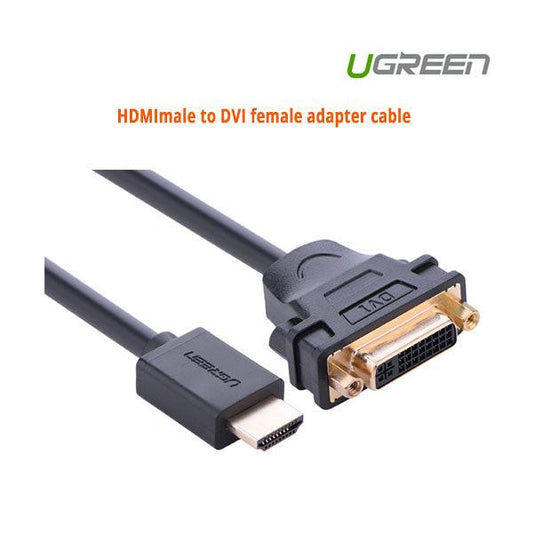 UGREEN HDMImale to DVI female adapter cable (20136).
