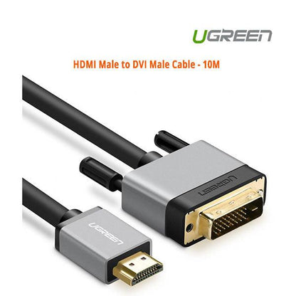 UGREEN HDMI Male to DVI Male Cable 10M (20891).