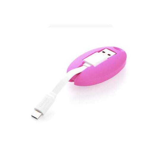 UGREEN USB to Micro USB Key Chain Cable - Pink (30310).