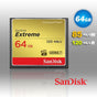 SanDisk 64GB Extreme CompactFlash Card with (write) 85MB/s and (Read)120MB/s - SDCFXSB-64G.