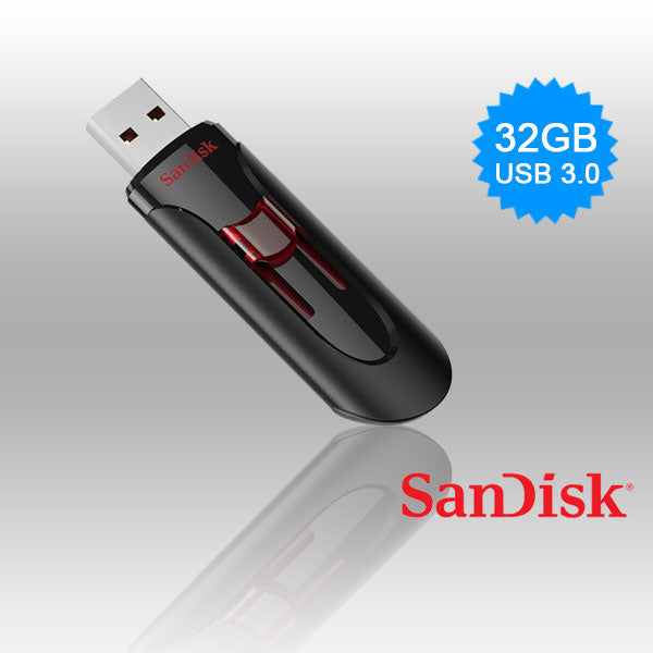 SANDISK SDCZ600-032G 32GB CZ600 CRUZER GLIDE USB 3.0 VERSION Hover Image