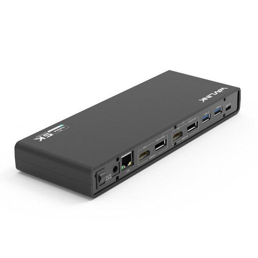 Wavlink USB-C Ultra 5K Laptop Docking Station with 6x USB3.0, 4K Dual Video Outputs, Gigabit Ethernet, Audio WS-UG69DK1.